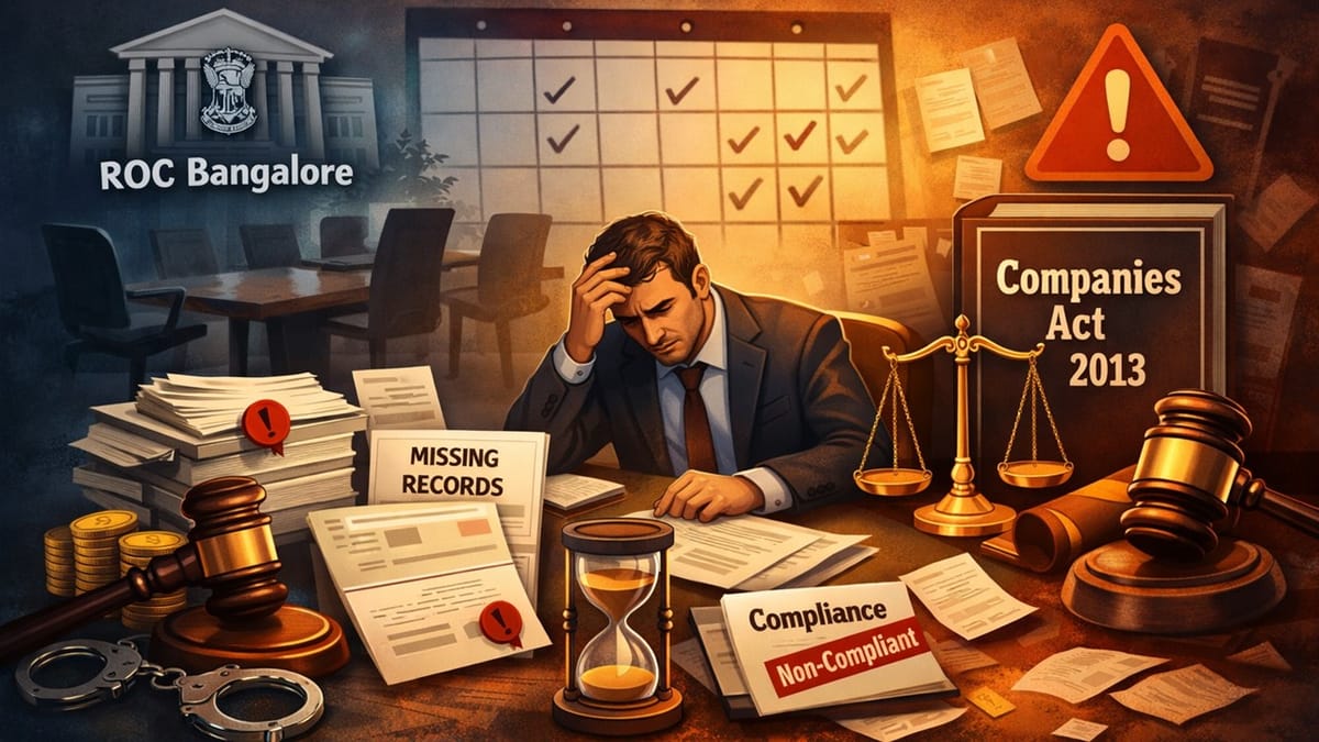 ROC Punishes Company and Director for Non-Maintenance of Meeting Records