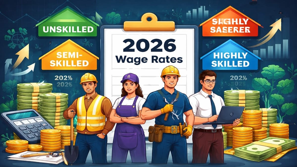 Rs 19,425 Monthly Wage for Highly Skilled Workers from April 2026: Haryana Announces New Wage Rates
