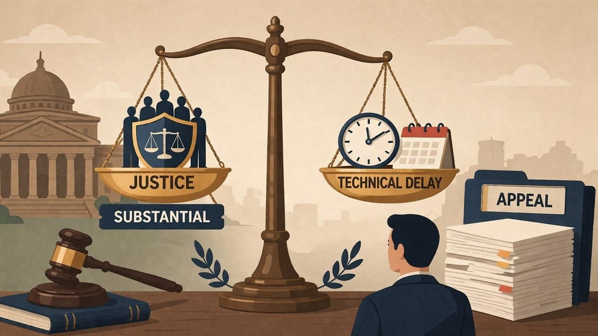 Substantial Justice Should be Preferred Over Technical Delay in Appeal Filing: ITAT