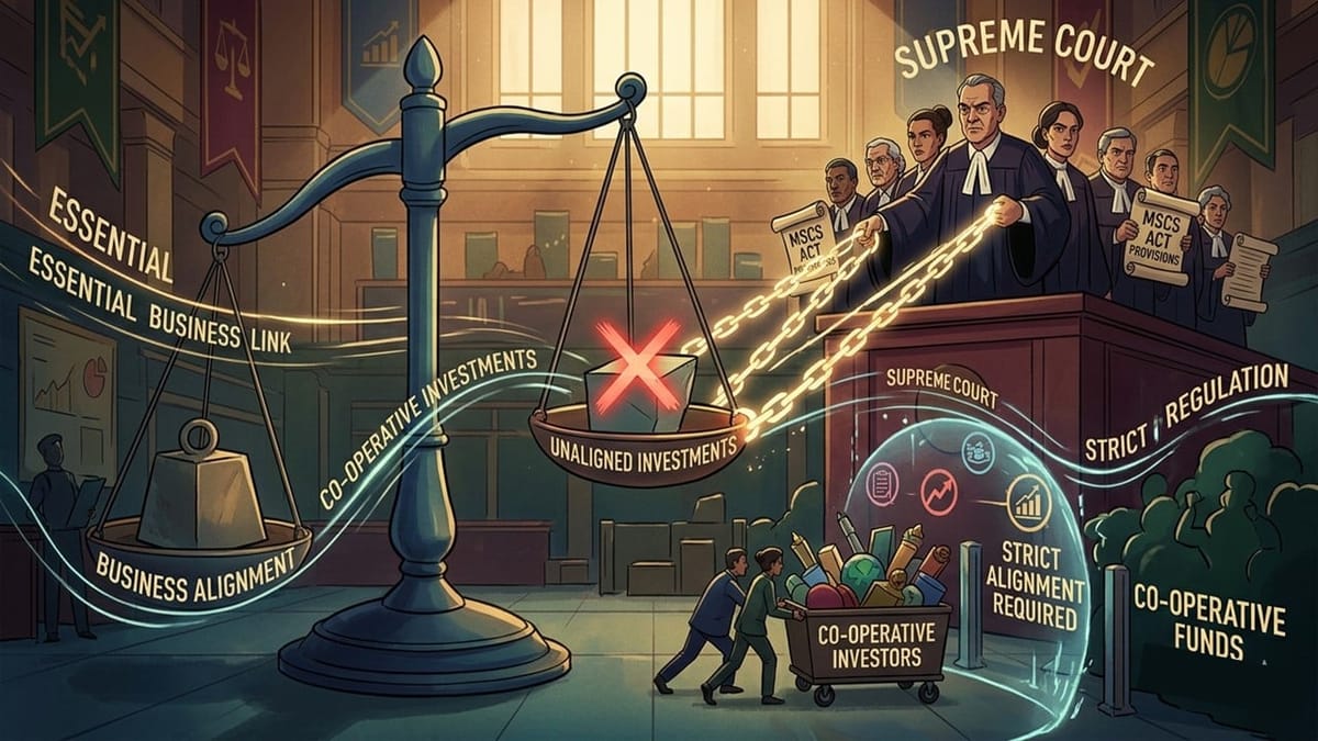 Supreme Court Clarifies “Same Line of Business” Test for Co-operatives under Section 64(d)