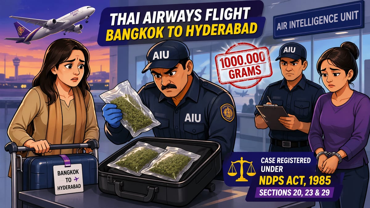 Telangana High Court Grants Bail in 1 Kg Ganja Case: Key NDPS Ruling on Intermediate Quantity Explained