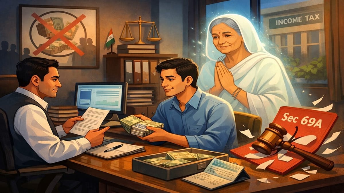 ITAT: Validates Cash Deposits During Demonetisation Sourced From Assessee’s Deceased Mother; Deletes Sec. 69A Addition