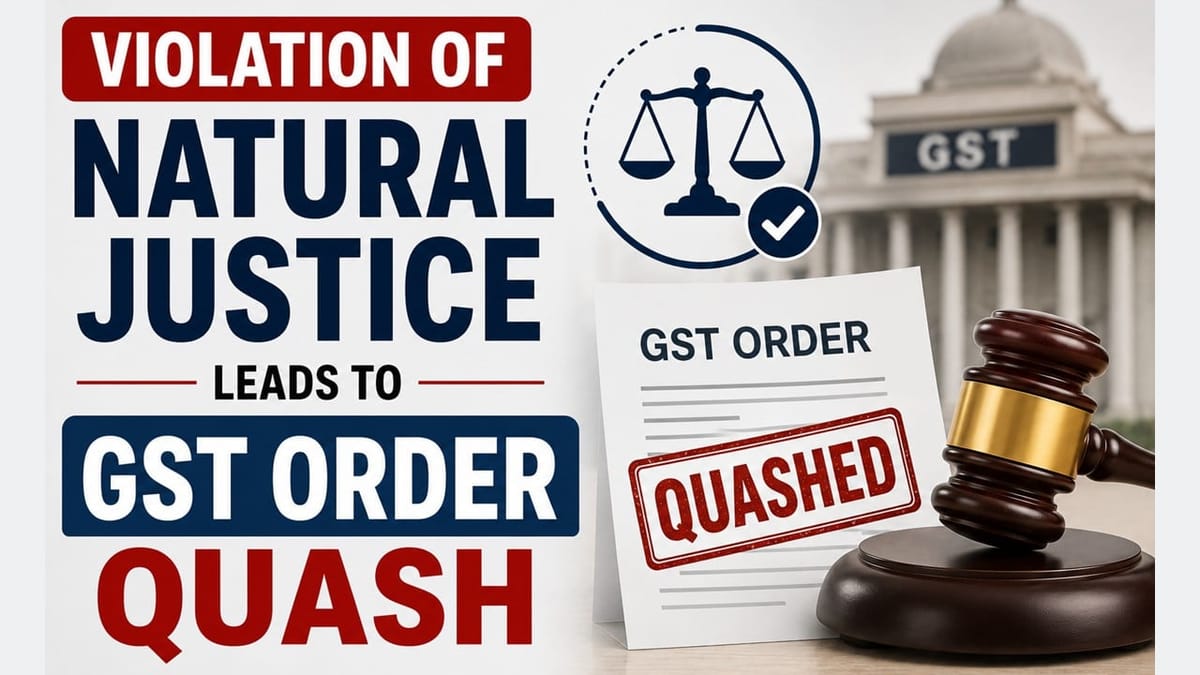 Delhi HC Quashes GST Order for Ignoring Taxpayer’s Detailed Reply, Calls It Non-Speaking and Violative of Article 14