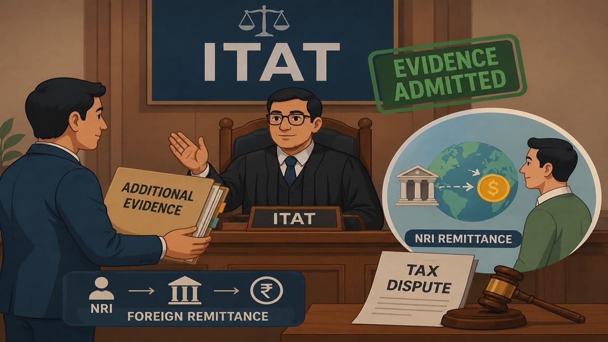 ITAT Admits Additional Evidence in NRI Foreign Remittance Tax Dispute