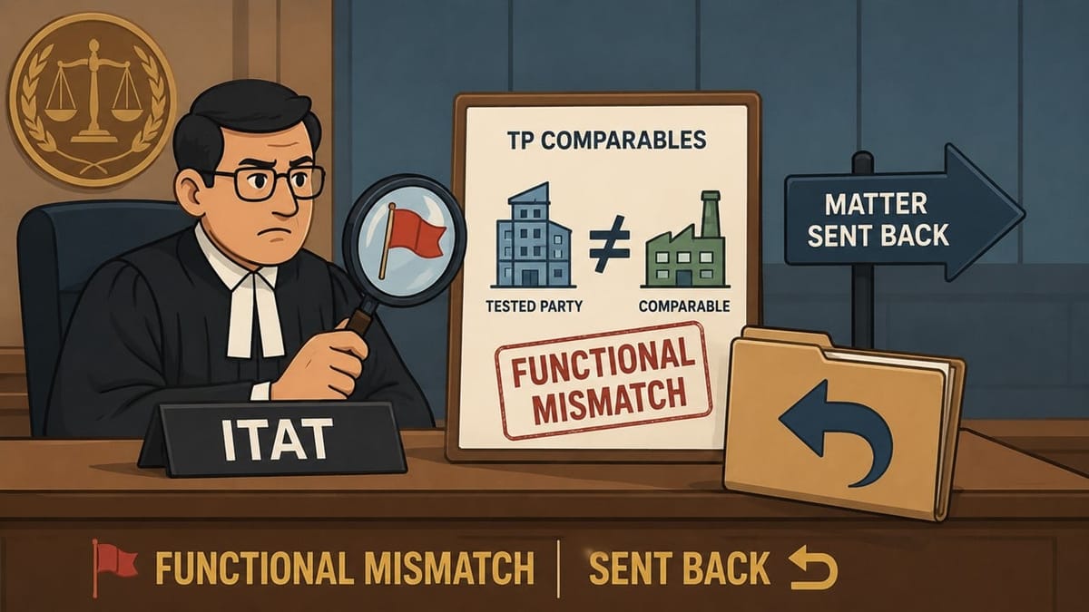 ITAT Flags Functional Mismatch in TP Comparables, Sends Matter Back