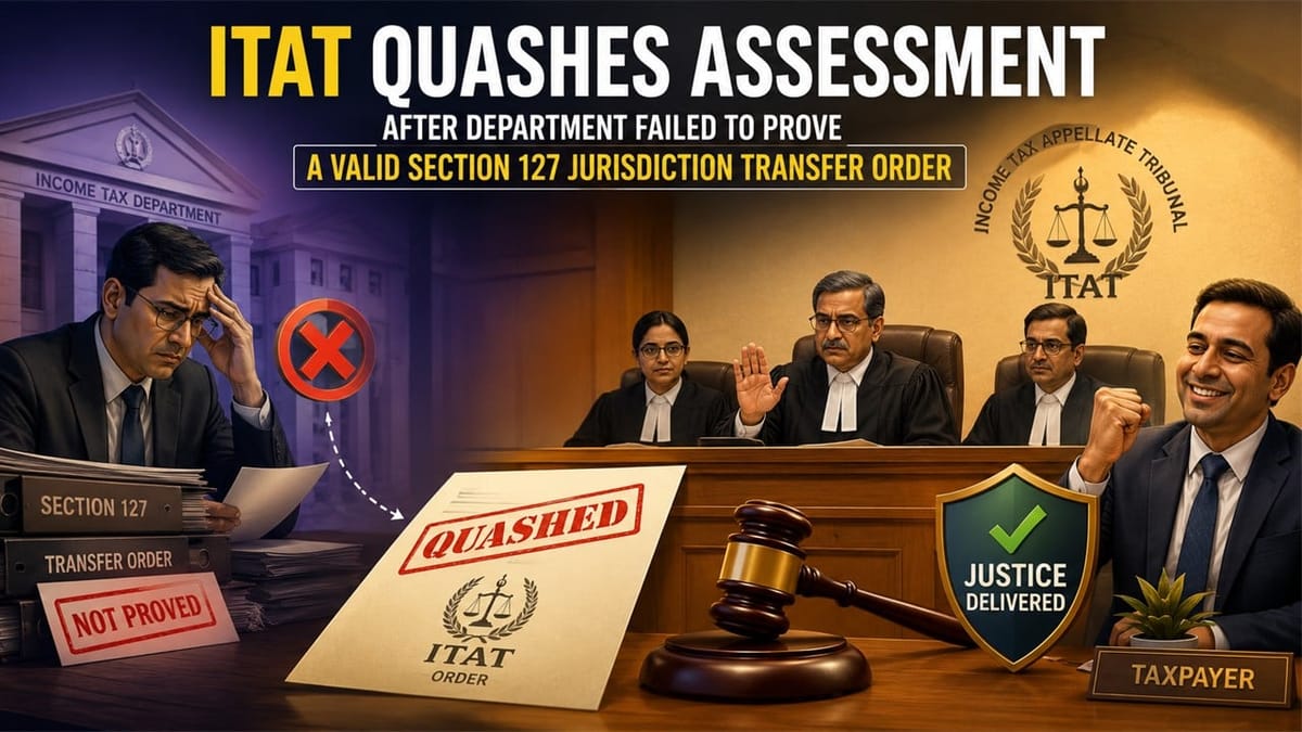 ITAT Grants Relief in Jurisdictional Defect Assessment Challenge