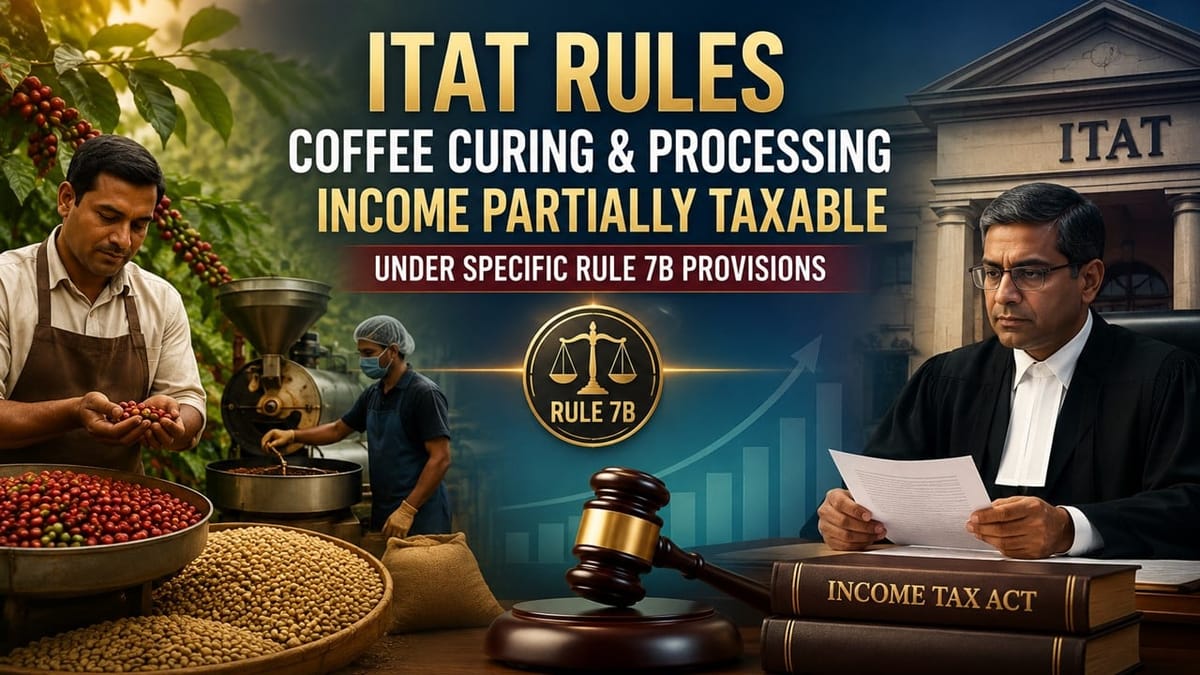 ITAT Restores Coffee Income Computation Matter for Fresh Examination