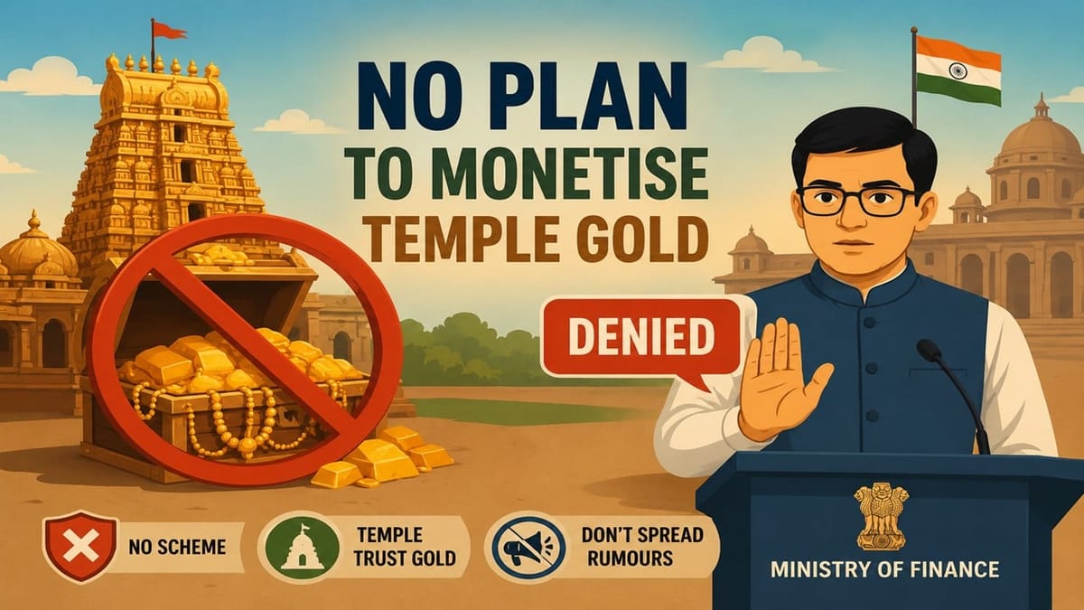 Ministry of Finance Denies Claims on Monetisation of Temple Gold Holdings