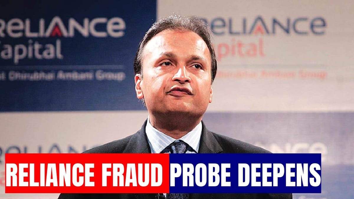 CBI Investigates Alleged Rs. 27,337 Crore Fraud against Anil Ambani-led Reliance Group