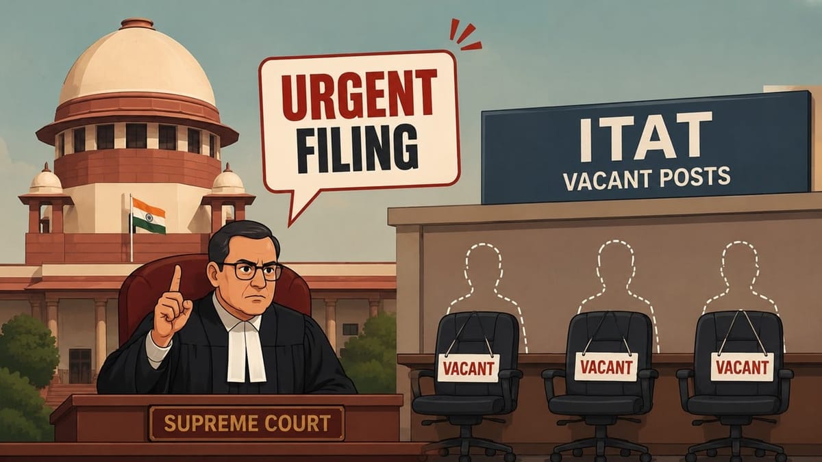 SC Seeks Urgent Filing of Vacant Posts in ITAT
