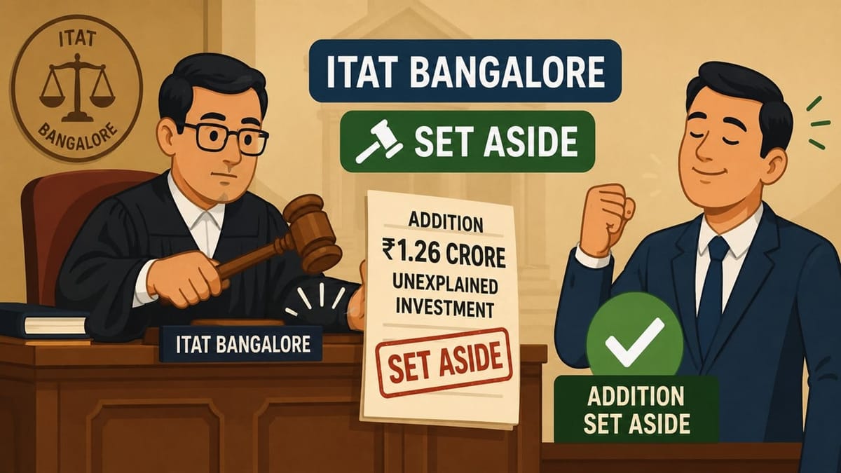 Property Buyer Missed Multiple Notices, Faced Rs. 1.26 Crore Addition; ITAT Restores Case for Re-examination