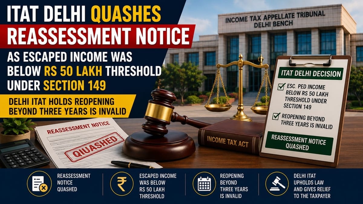 Commodity Trader’s Rs. 2.48 Crore NSEL Transactions Drew Tax Scrutiny; ITAT Cancels Reassessment Over Rs. 4.27 Lakh Profit
