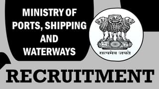 Ministry of Ports, Shipping, and Waterways Recruitment 2023: Check Posts, Eligibility, and Other Details