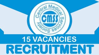 CMSS Recruitment 2024: Check Post, Salary, Age, Qualification and How to Apply