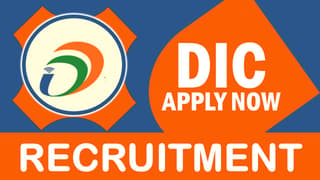 DIC Recruitment 2024: Check Post, Age Limit, Qualification, Salary and Selection Process