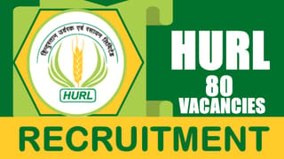 HURL Recruitment 2024: New Notification Out for 80 Vacancies, Check Post, Age Limit, Qualification, Salary and How to Apply