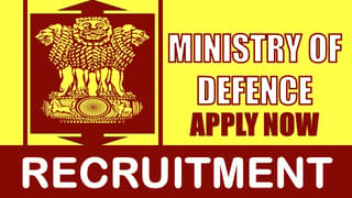 Ministry of Defence Recruitment 2024: New Opportunity Out, Check Post, Qualification, Experience and Applying Procedure