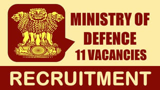Ministry of Defence Recruitment 2024: Monthly Salary Up to 67000, Check Post, Tenure, Age Limit and How to Apply