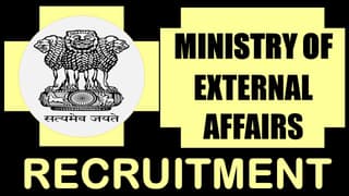 Ministry of External Affairs Recruitment 2024: New Opportunity Out, Check Posts, Vacancies, Qualification and How to Apply