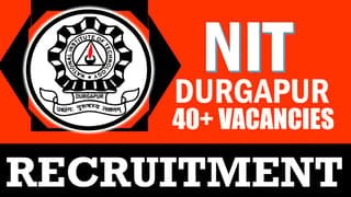 NIT Durgapur Recruitment 2024: New Notification Out for 40+ Vacancies, Check Post, Age Limit, Qualification, Salary and Other Important Details