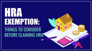 Proofs to have and Precautions to be taken for claiming HRA Under Income Tax