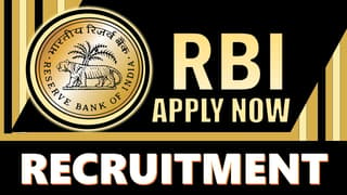 RBI Recruitment 2024: Check Post, Tenure, Qualification, Per Hour Salary, Age and Process to Apply