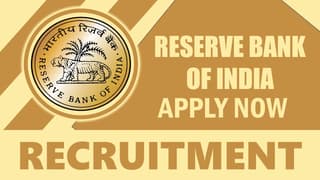 Reserve Bank of India Recruitment 2024: Check Post, Salary, Age, Qualification and How to Apply