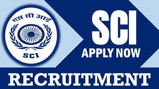 SCI Recruitment 2024: Monthly Salary up to 60000, Check Post, Qualification, Job Location, Selection Process and Process to Apply