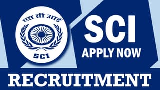 SCI Recruitment 2024: Check Post, Salary, Age, Qualification and Other Important Details