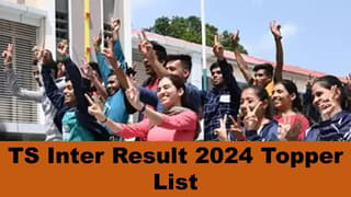 TS Inter Result 2024: Topper’s List for TS Inter Result 2024, Check the Topper Name
