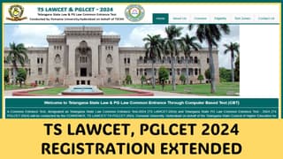 TS LAWCET, PGLCET 2024: Registration Deadline Extended to April 25