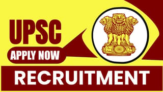 UPSC Recruitment 2024: Check Post, Salary, Age, Qualification and Other Vital Details