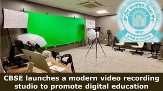 CBSE Introduce Modern Video Recording Studio to Revolutionize Online Learning
