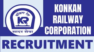 Konkan Railway Recruitment 2024: Salary Up to 67000 Per Month, Check Post, Age Limit, Qualification and Other Important Details