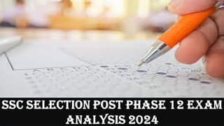 SSC Selection Post Phase 12 Exam 2024: SSC Selection Post Phase 12 Exam 2024 Analysis for June 20 and June 21; Check Difficulty Level