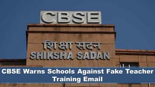 CBSE Warns Schools Against Fake Teacher Training Email Trying to Capture Sensitive Information