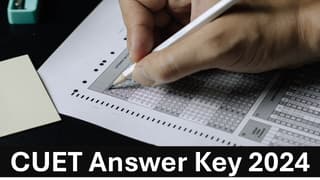 CUET Answer Key 2024: CUET Answer Key Out at cuetug.ntaonline.in