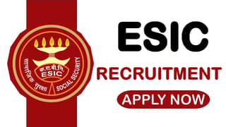 ESIC Recruitment 2024: Monthly Salary Up to 60000 Check Posts and Walk-In Interview Details