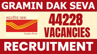 Gramin Dak Seva Recruitment 2024, New Notification Out for 44220+ Vacancies, Check Post Details, Apply Now