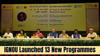 IGNOU Launched 13 New Programmes Including 4 MBA; Check Complete List Below