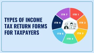 ITR Filing: Types of Income Tax Return Forms available for Taxpayers; Let’s Know About it