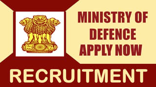 Ministry of Defence Recruitment 2024: Monthly Salary Up to 75000 Check Post Details and How to Apply