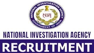 National Investigation Agency Recruitment 2024: Notification Out, Check Post, Qualification and Selection Process