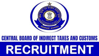 Central Board of Indirect Taxes and Customs Recruitment 2024: Salary Up to 142000 Per Month Check Post Qualification and How to Apply