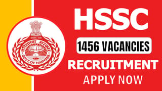 HSSC Recruitment 2024: New Notification Out for 1400+ Vacancies Check Post Qualification and Process to Apply