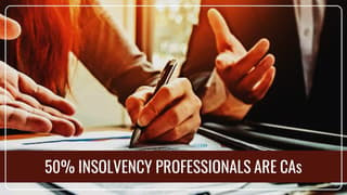More than 50% of the Insolvency Professionals are Chartered Accountants: ICAI President