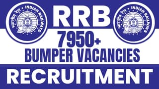 RRB Recruitment 2024: Application Start for 7950+ Vacancies Check Post Details Here Apply Fast
