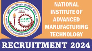 NIAMT Recruitment 2024: Monthly Salary Up To Rs.64900 Per Month, Apply Fast