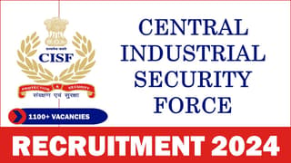 CISF Recruitment 2024: Apply Online 1130 Bumper Vacancies For Constable/ Fire Post