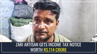 Zari Artisan in Bareilly shocked to get Income Tax Notice worth Rs.114 Crore